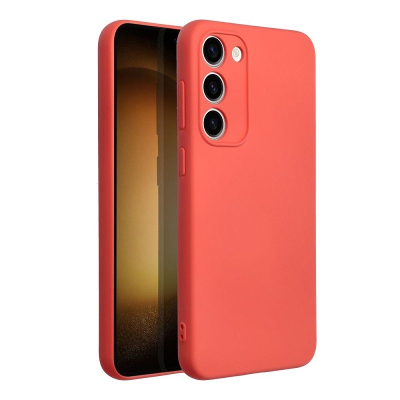 SILICONE Case for SAMSUNG Galaxy S23 PLUS peach