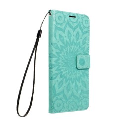 MEZZO Book case for SAMSUNG S23 Plus mandala green|mobilo.lv