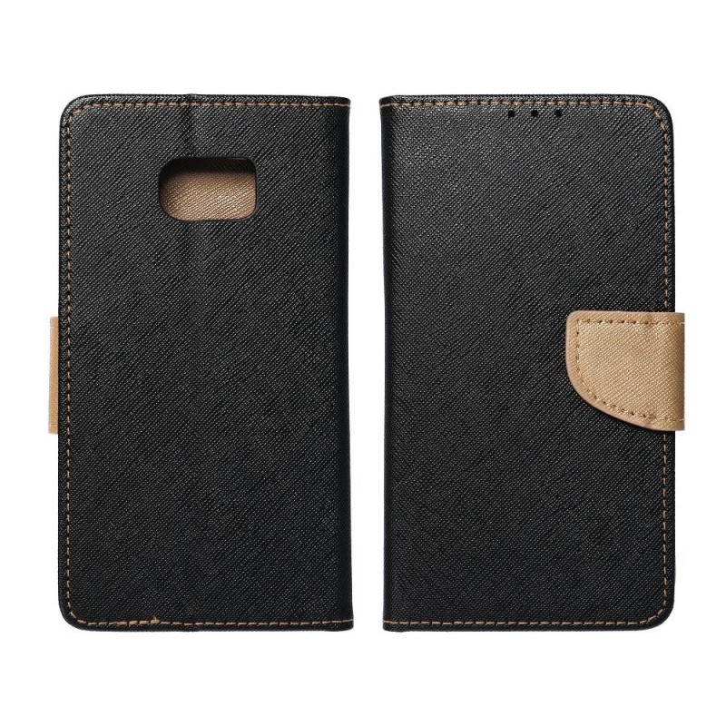 Fancy Book for XIAOMI Redmi 10 black / gold|mobilo.lv