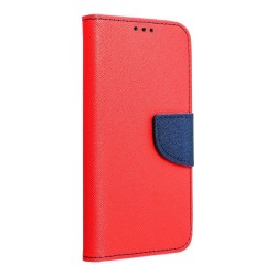 Fancy Book case for HUAWEI P8 Lite red/navy