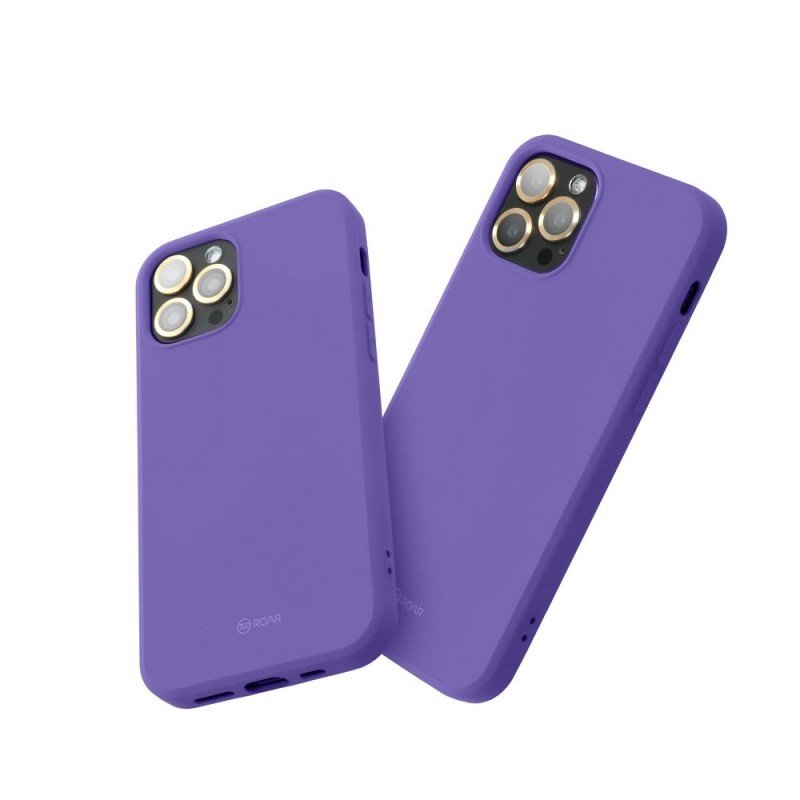 Roar Colorful Jelly Case - for Samsung Galaxy S24 purple