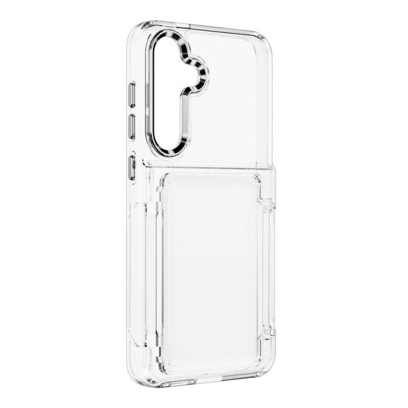 FORCELL F-PROTECT Crystal Pocket Case for SAMSUNG S24 transparent|mobilo.lv