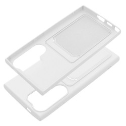 CARD Case for SAMSUNG S24 Ultra white | mobilo.lv