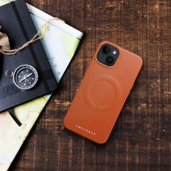 Roar Leather Mag Case - for iPhone 12 Pro Max Brown|mobilo.lv