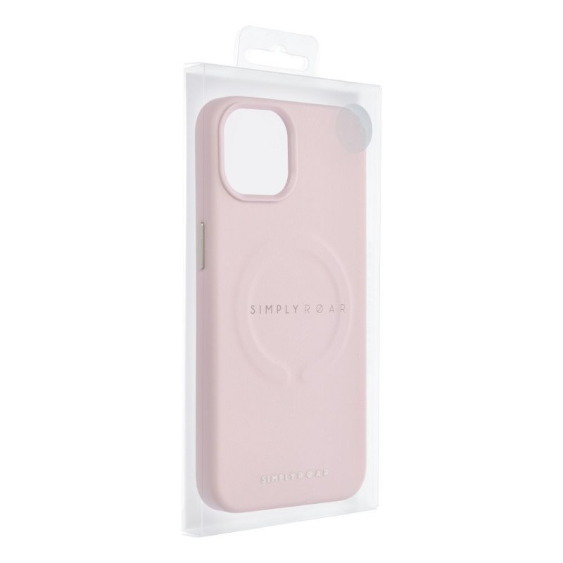 Roar Leather Mag Case - for iPhone 14 Pro hot pink|mobilo.lv