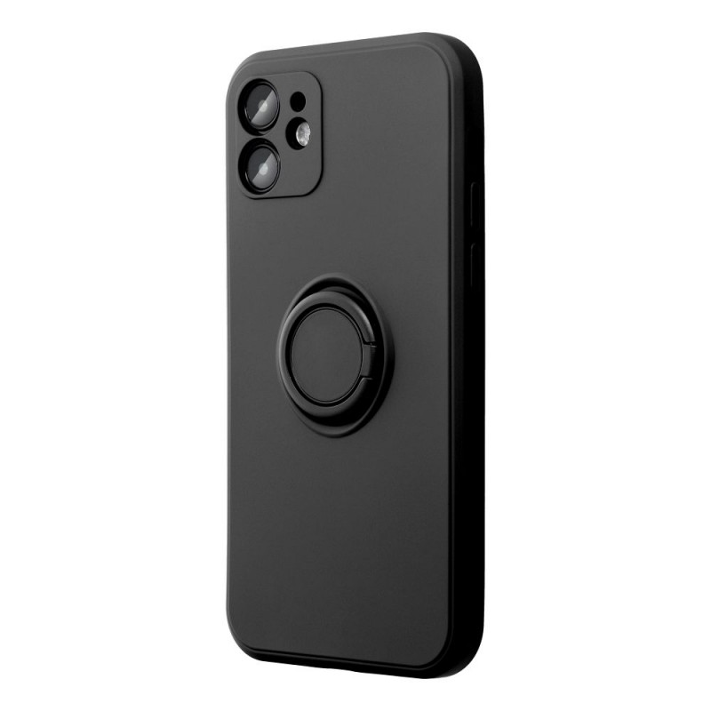 SILICONE RING Case for XIAOMI Redmi 13C black