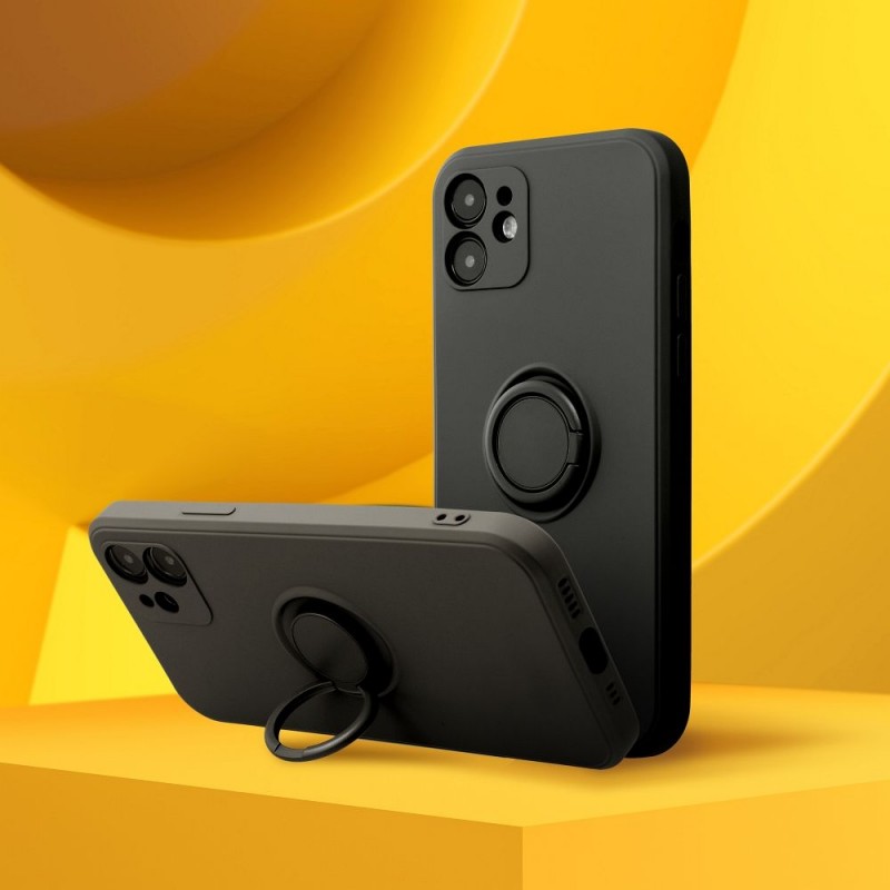 SILICONE RING Case for XIAOMI Redmi 13C black
