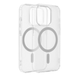 Frost Mag Cover compatible with MagSafe for SAMSUNG S24 transparent|mobilo.lv