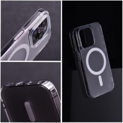 Frost Mag Cover compatible with MagSafe for SAMSUNG S24 transparent|mobilo.lv