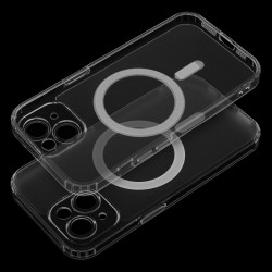 Frost Mag Cover with camera protection compatible with MagSafe for IPHONE 11 transparent|mobilo.lv