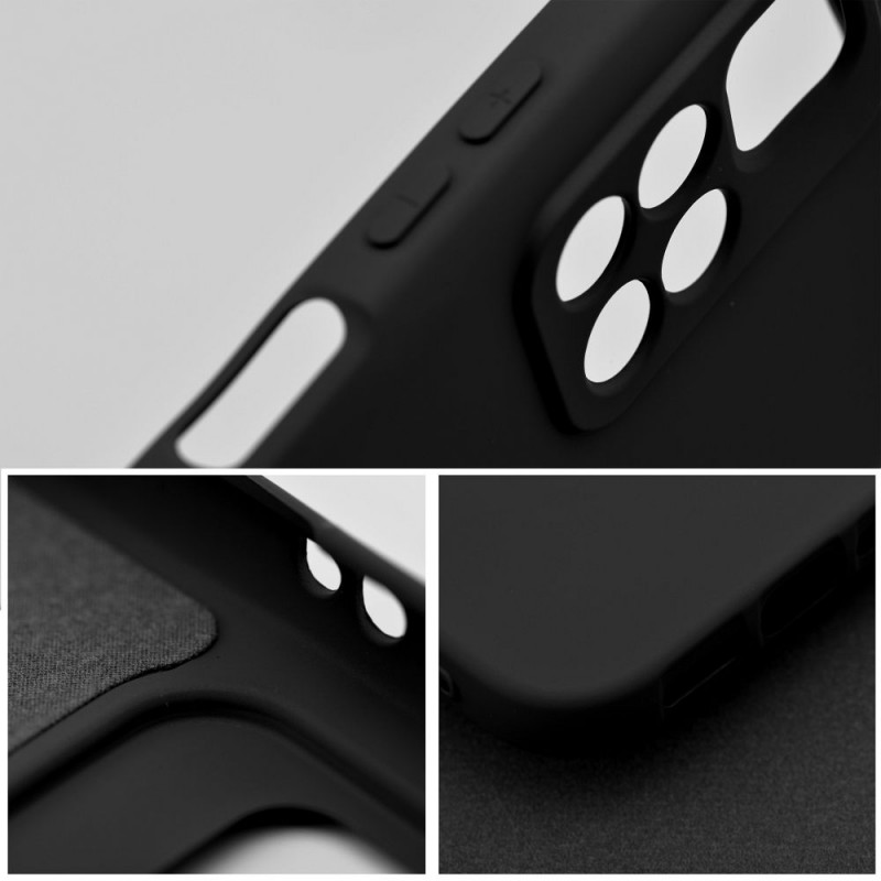 SILICONE Case for XIAOMI Redmi NOTE 13 5G black | mobilo.lv