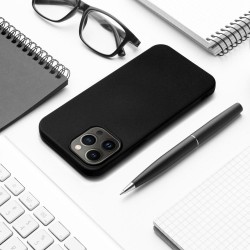 SILICONE Case for XIAOMI Redmi NOTE 13 5G black | mobilo.lv