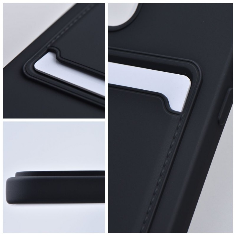 CARD Case for IPHONE 14 PRO MAX black | mobilo.lv