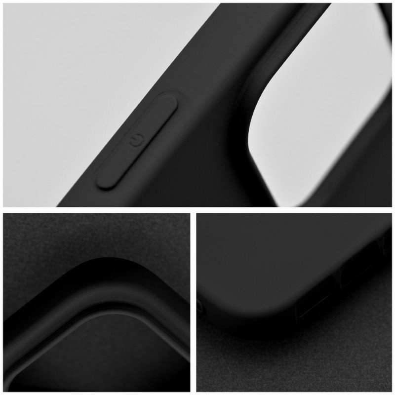 SILICONE Case for IPHONE 14 PLUS black