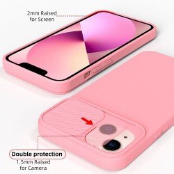 SLIDE Case for IPHONE 12 light pink