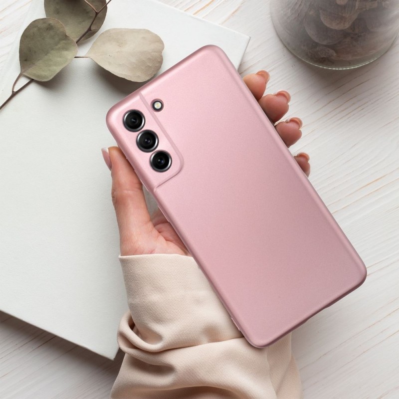 METALLIC Case for SAMSUNG A54 5G pink