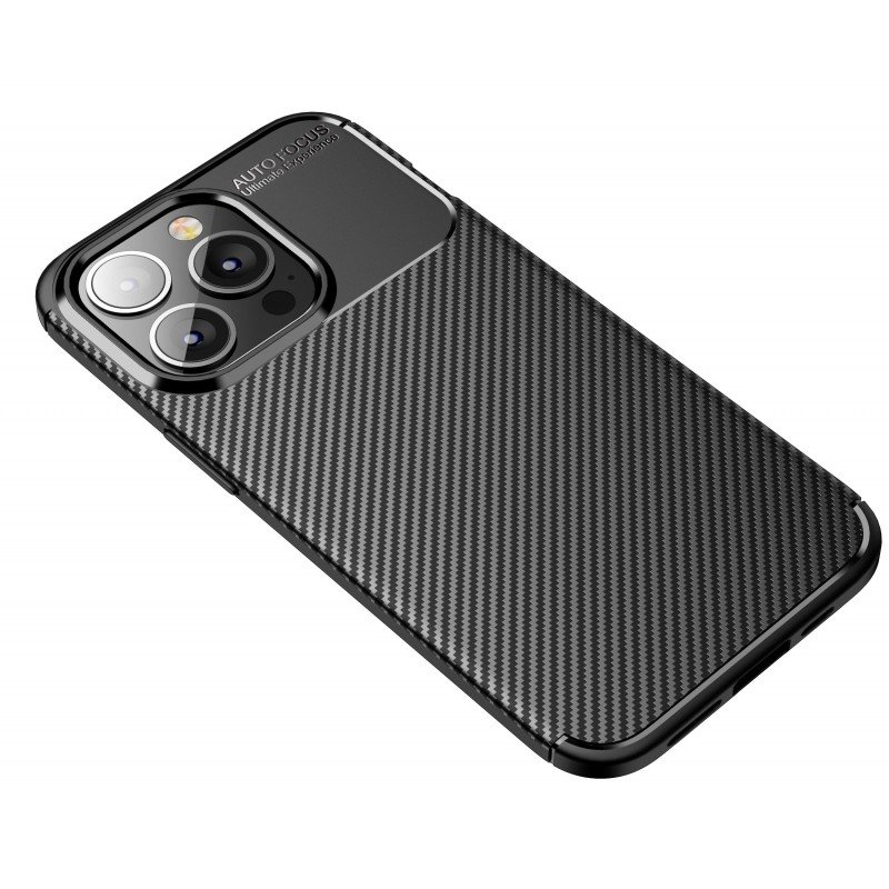 CARBON PREMIUM Case for IPHONE 14 Pro black