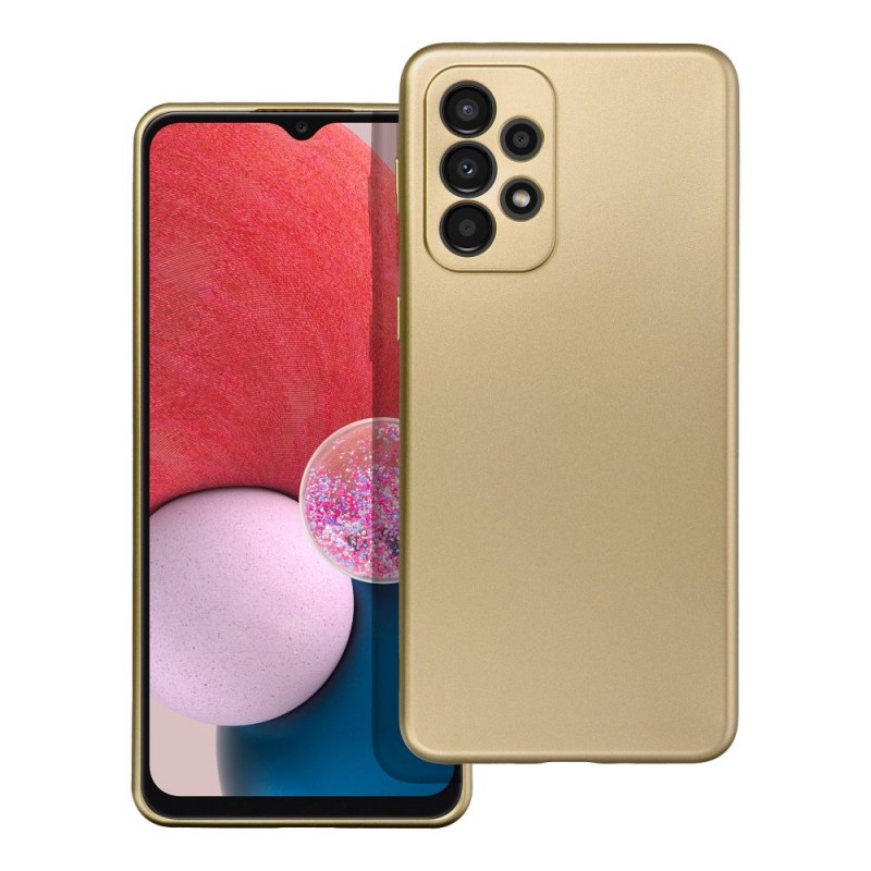 METALLIC Case for SAMSUNG A52 5G / A52 LTE ( 4G ) / A52S gold|mobilo.lv