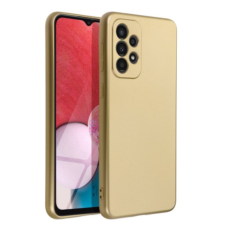 METALLIC Case for SAMSUNG A52 5G / A52 LTE ( 4G ) / A52S gold|mobilo.lv