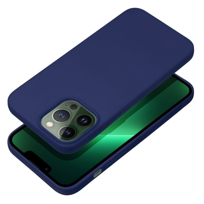 SOFT Case for IPHONE 13 PRO MAX dark blue | mobilo.lv