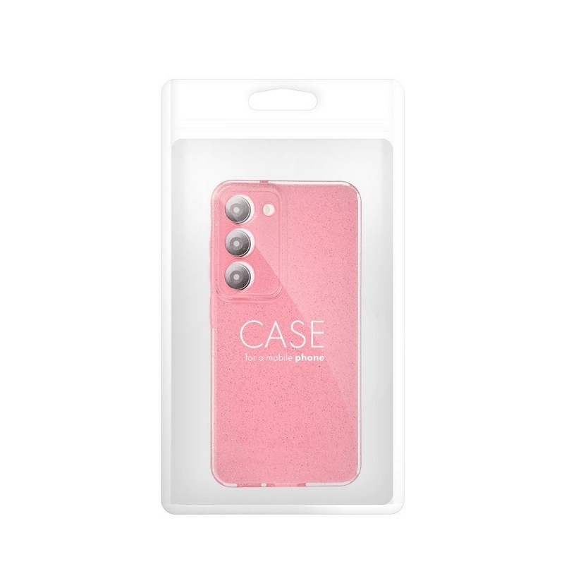 CLEAR CASE 2mm BLINK for SAMSUNG A15 5G / A15 4G pink | mobilo.lv