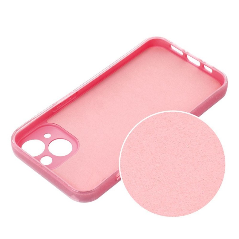 CLEAR CASE 2mm BLINK for IPHONE 13 pink | mobilo.lv