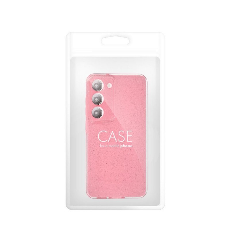 CLEAR CASE 2mm BLINK for SAMSUNG A53 5G pink|mobilo.lv