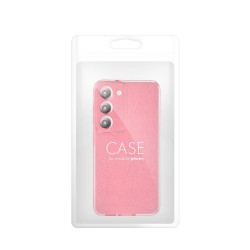 CLEAR CASE 2mm BLINK for SAMSUNG S21 FE pink|mobilo.lv
