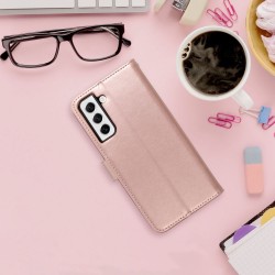 MEZZO Book case for SAMSUNG A53 5G mandala rose gold | mobilo.lv