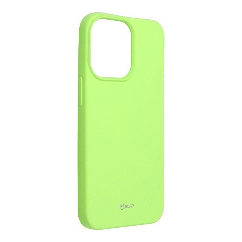 Roar Colorful Jelly Case - for iPhone 13 Pro lime|mobilo.lv