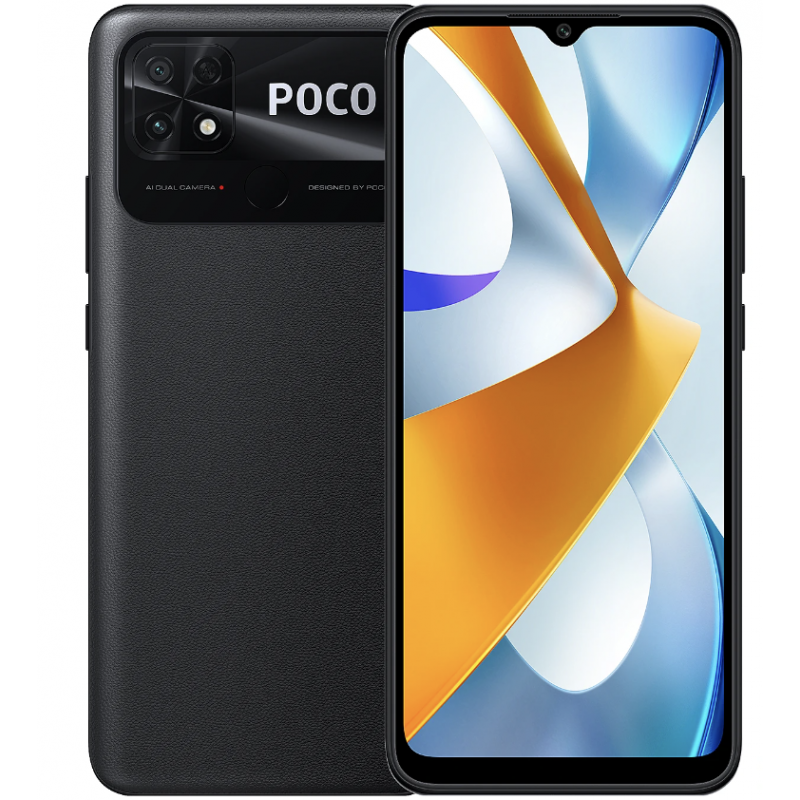 Xiaomi Poco C40 4/64GB Power Black|mobilo.lv