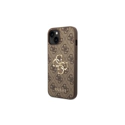 Guess GUHCP14S4GMGBR iPhone 14 6,1" brązowy/brown hardcase 4G Big Metal Logo