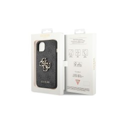 Guess GUHCP14X4GMGGR iPhone 14 Pro Max 6,7" szary/grey hardcase 4G Big Metal Logo|mobilo.lv