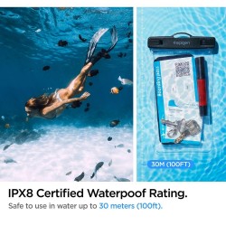 Universal A601 Waterproof Case Caurspīdigs|mobilo.lv