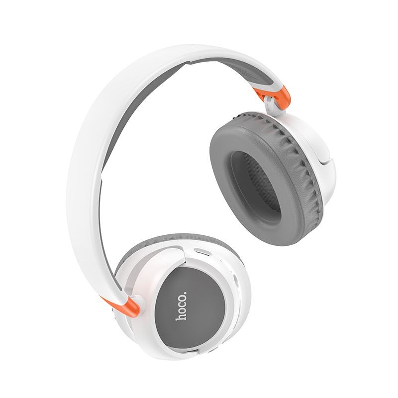 Universal wireless bluetooth headphones W43 Balts | mobilo.lv