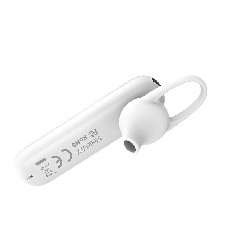 Universal wireless bluetooth headset E36 Balts | mobilo.lv