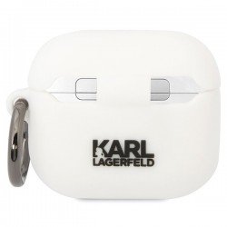 Karl Lagerfeld KLACA3SILKCW AirPods 3 cover white/white