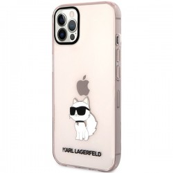 Karl Lagerfeld KLHCP12MHNCHTCP iPhone 12 /12 Pro 6.1" pink/pink