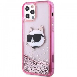 Karl Lagerfeld KLHCP12MLNCHCP iPhone 12/ 12 Pro 6.1" pink/pink