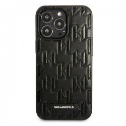 Karl Lagerfeld KLHCP13LMNMP1K iPhone 13 Pro / 13 6.1 "hardcase black / black Monogram Plaque | mobilo.lv