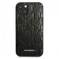 Karl Lagerfeld KLHCP13MMNMP1K iPhone 13 6,1" hardcase czarny/black Monogram Plaque | mobilo.lv