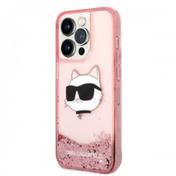 Karl Lagerfeld KLHCP14XLNCHCP iPhone 14 Pro Max 6.7" pink/pink