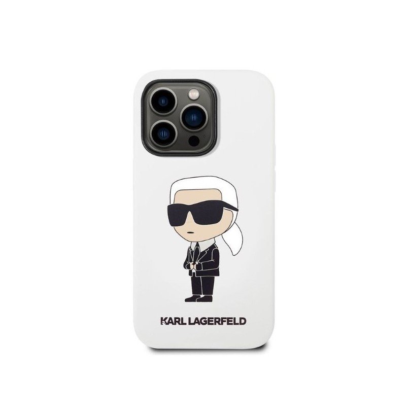 Karl Lagerfeld Silicone Ikonik case for iPhone 14 Pro Max -