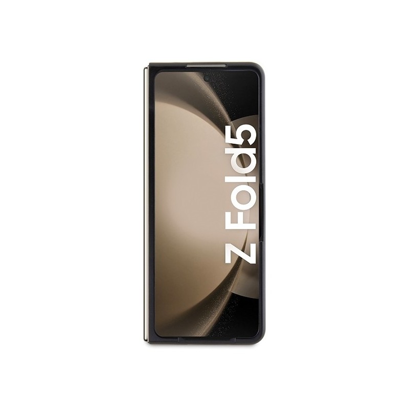 Karl Lagerfeld Saffiano Monogram Ikonik Pin case for Samsung Galaxy Z Fold 5 - black | mobilo.lv