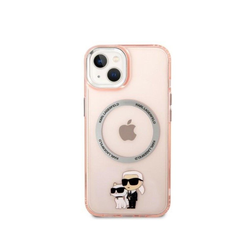 Karl Lagerfeld KLHMP14SHNKCIP iPhone 14 6.1" hardcase pink/pink