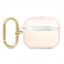 Guess GUA3HHTSP AirPods 3 cover pink/pink Strap Collection