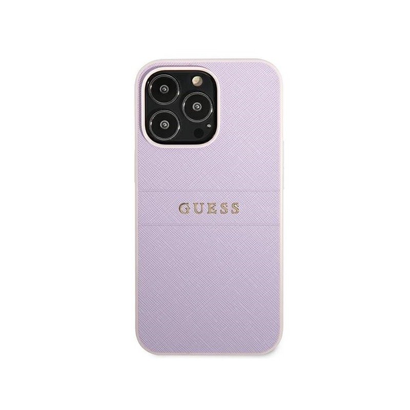 Guess GUHCP13LPSASBPU iPhone 13 Pro / 13 6.1" purple/purple