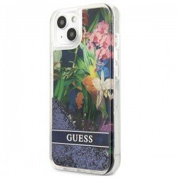 Guess GUHCP13SLFLSB iPhone 13 mini 5.4" blue/blue hardcase