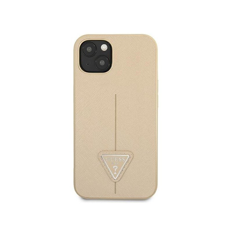 Guess GUHCP13SPSATLE iPhone 13 mini 5,4 "beige / beige hardcase