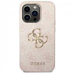 Guess GUHCP14L4GMGPI iPhone 14 Pro 6.1" pink/pink hardcase 4G Big Metal Logo | mobilo.lv